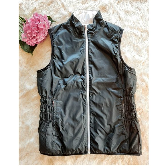 Nike Golf women's reversible light Black & White vest Size: S/M - Picture 5 of 11
